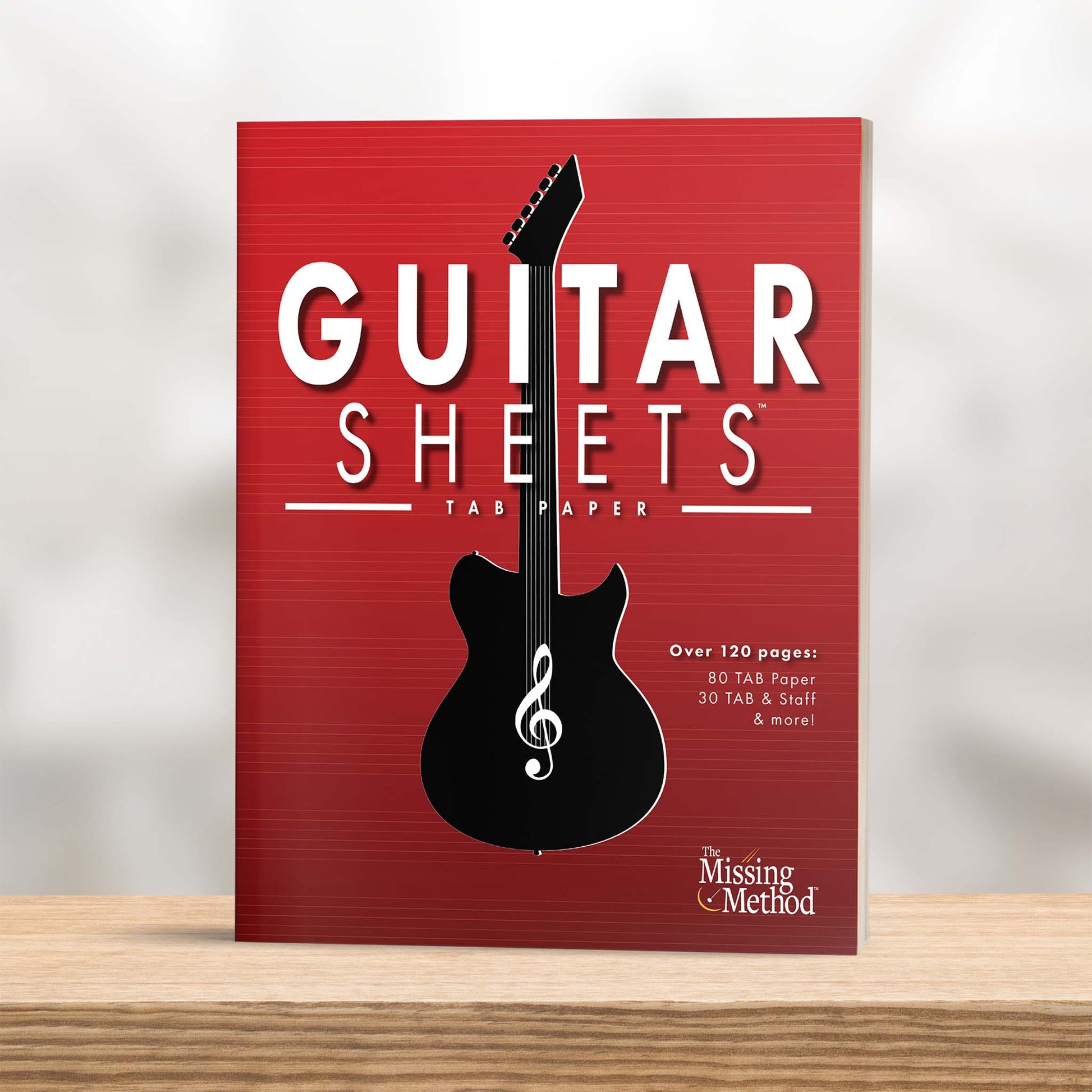 Guitar Sheets Tablature Paper Journal from The Missing Method for Guitar