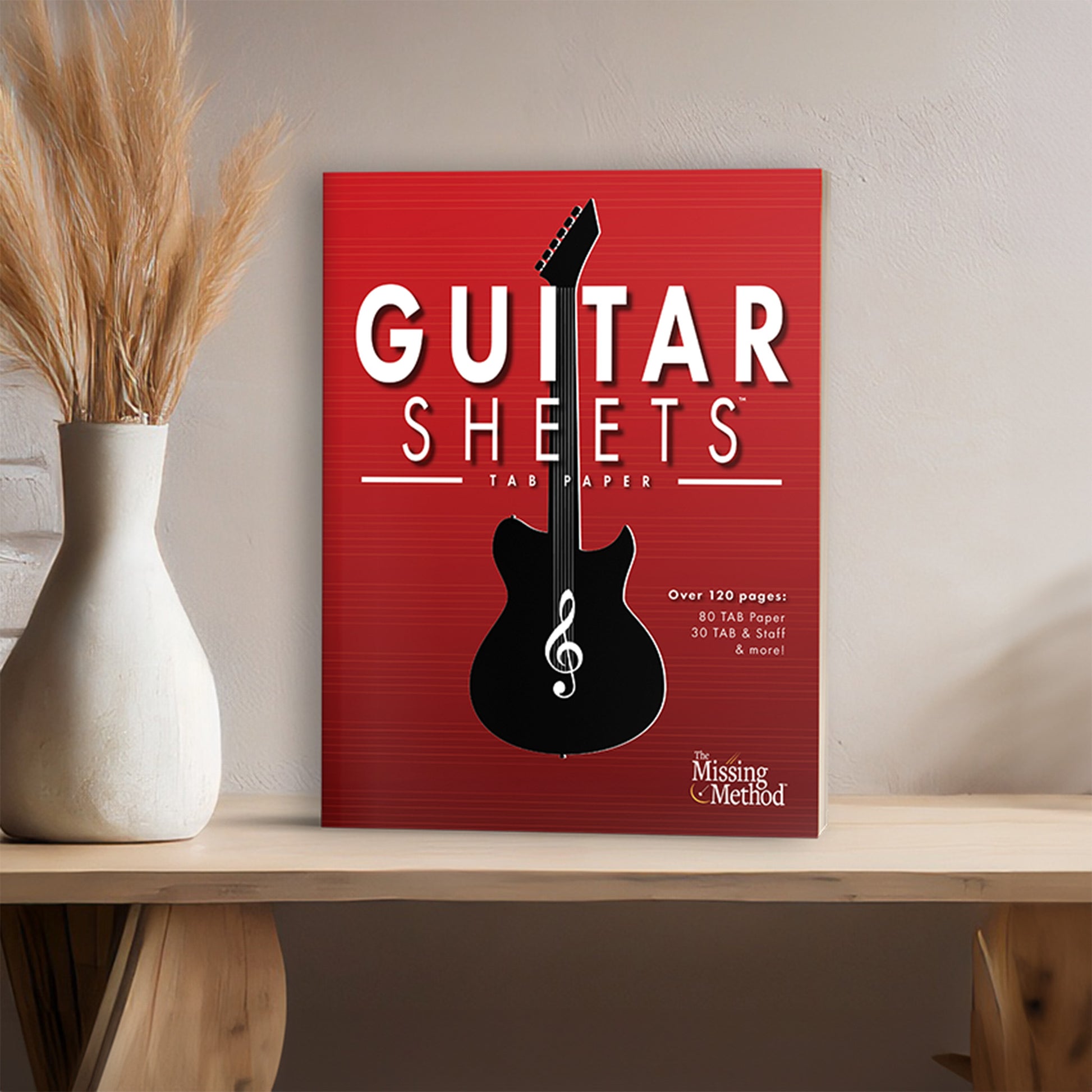 Guitar Sheets TAB Paper Journal from The Missing Method for Guitar
