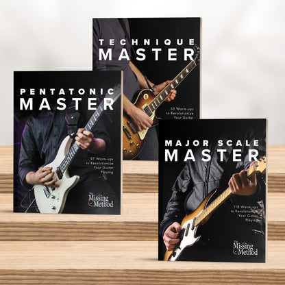 Technique Master Series Bundle from The Missing Method for Guitar